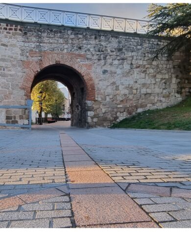 Peatonalización del Arco de San Martín (Burgos)